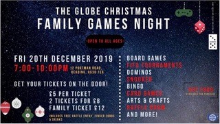 The Globe Christmas Family Games Night